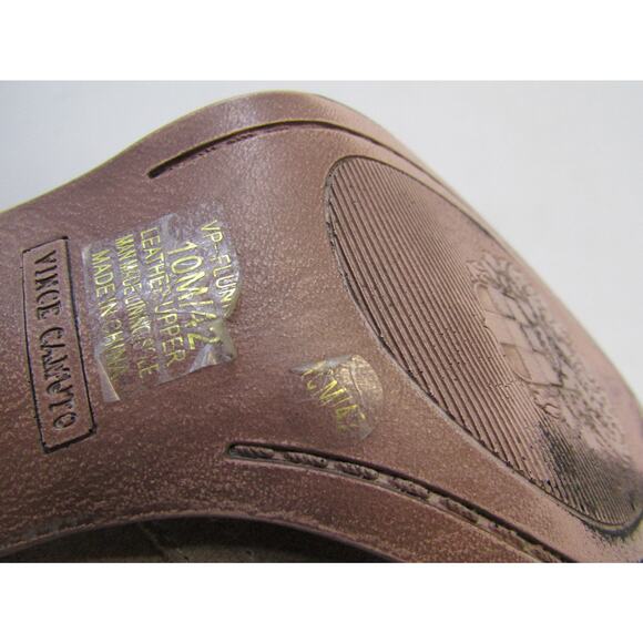 Vince Camuto Womens Size 10 M Brown Suede Zip Ankle Fashion Boots Bootie - Picture 10 of 11